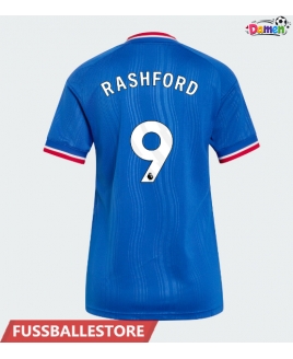 Günstige Manchester United Marcus Rashford #9 Auswärtstrikot Damen 2026-27 Kurzarm